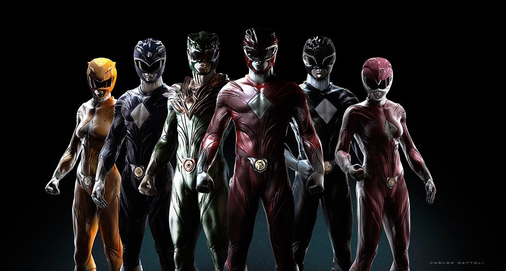 Someone Redesigned The Power Rangers Morphsuits And They’re Utter ...