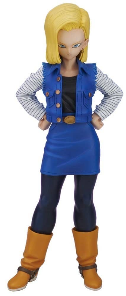 クリリンに嫉妬 人造人間18号フィギュアが巨乳すぎる
