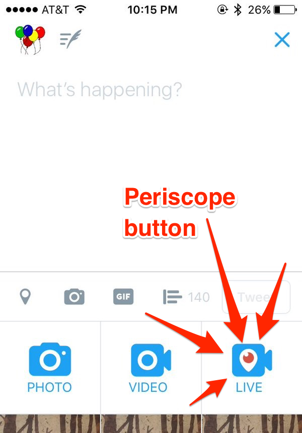 Some Twitter users are seeing a new button in their "Compose new Tweet" windows today.