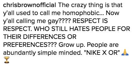 The Game And Chris Brown Aren T Here For Homophobia On Instagram