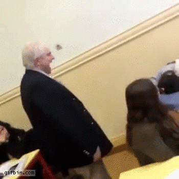 You can only hope your teachers are as fun as this guy.