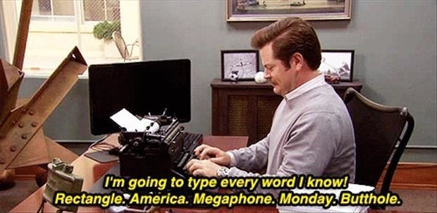 Ron Swanson from Parks and Recreation is America's true hero.