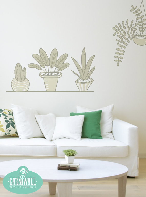 These wall decals: