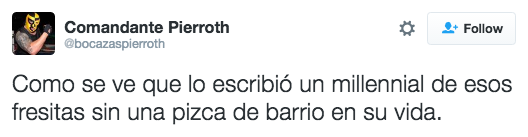 Momento, soy de Satélite.