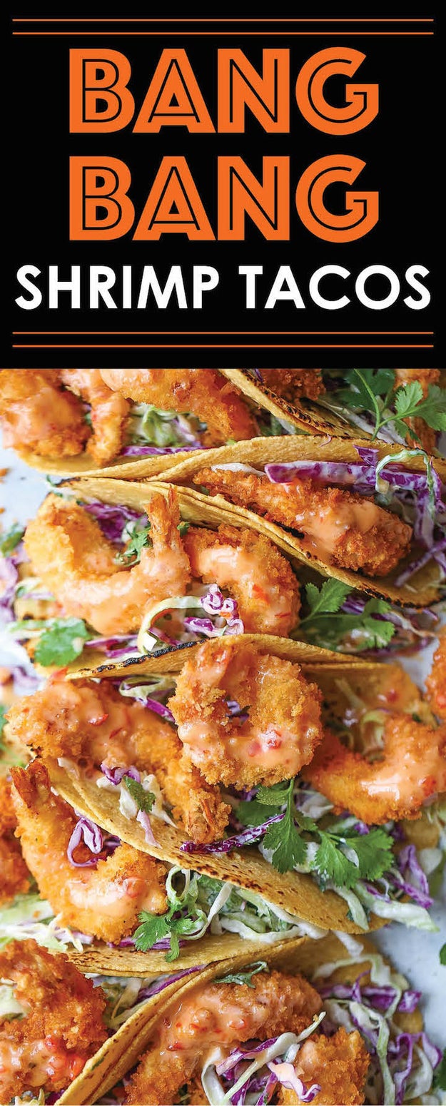 Bang Bang Shrimp Tacos