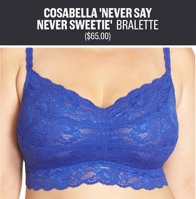 I'm a big boobie girlie - I never thought I could wear a bralette