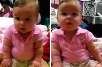 Uma mãe demitiu uma babá após um vídeo de sua bebê recebedo um balde de água ter viralizado