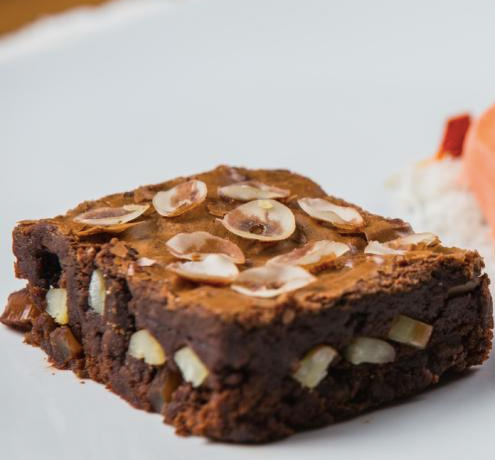 Brownie de pinhão.