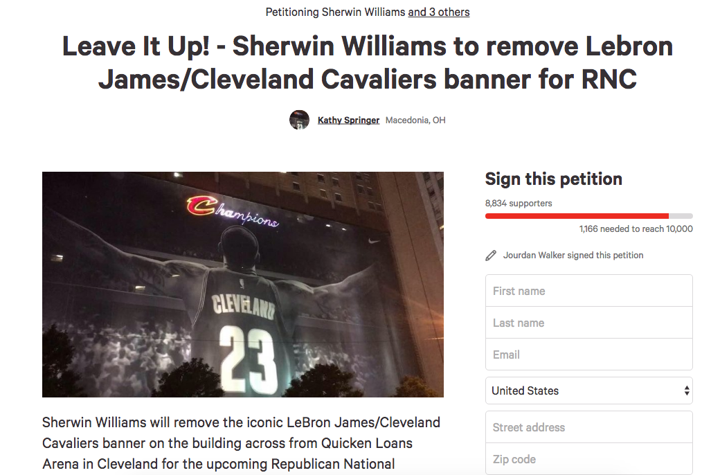 LeBron James banner proposal gains approval from Cleveland City Planning  Commission 