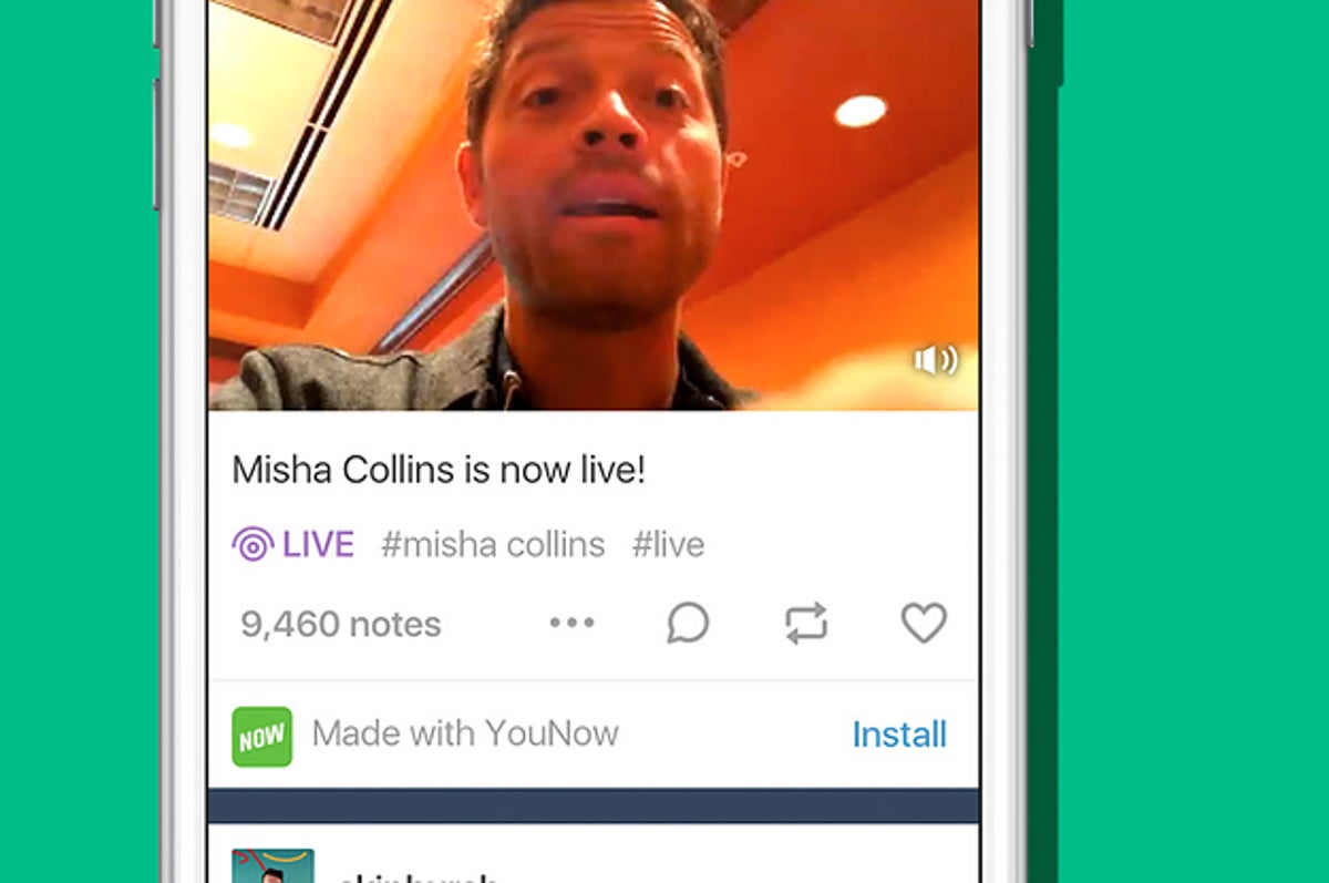 Tumblr Goes After Livestreaming Market With 'Tumblr Live