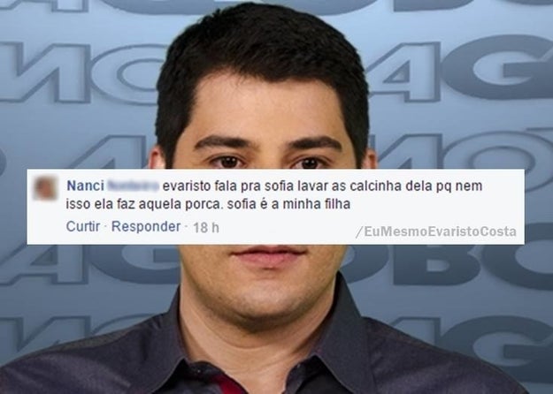 A mãe que está muito brava com a filha e resolveu compartilhar com ele.