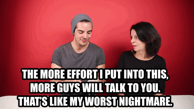 I think Nick might be getting a little protective.