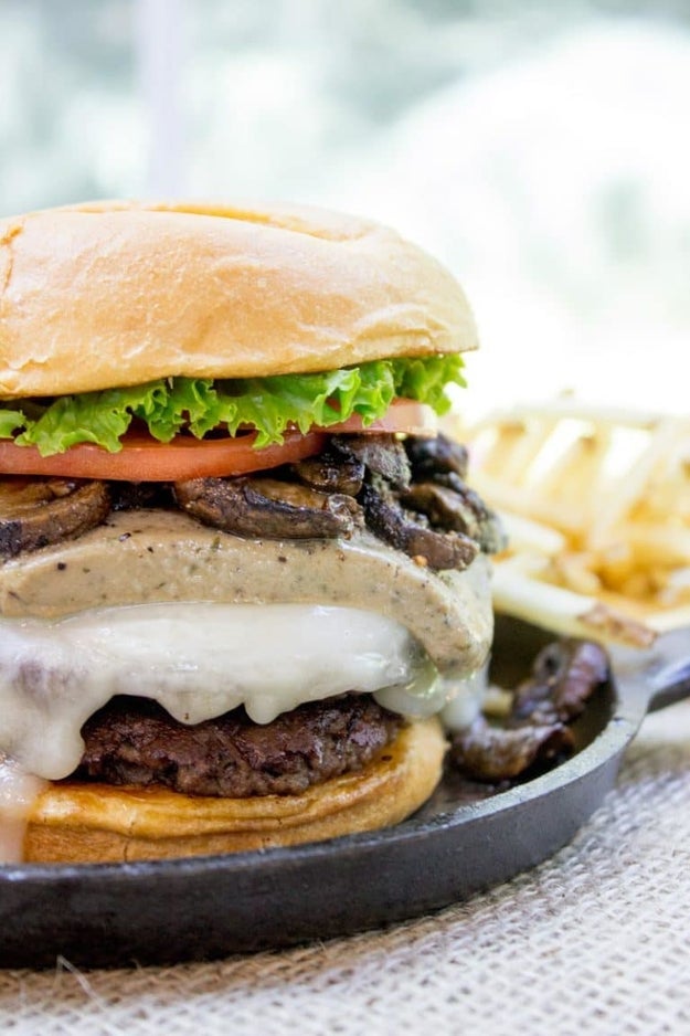 Truffle Mousse Burgers