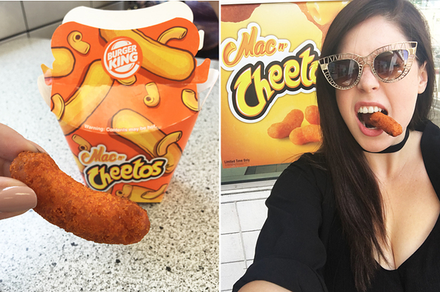 We Tried The New Mac N' Cheetos From Burger King And They Are Absolute ...