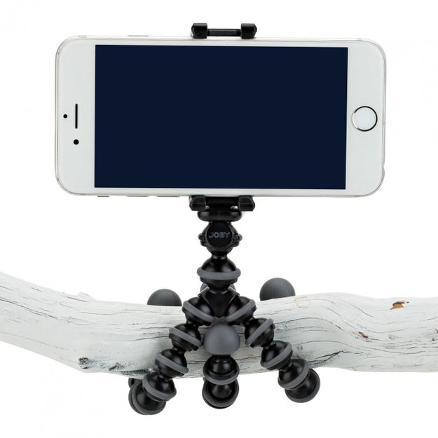 The GripTight GorillaPod phone stand ($17) is a portable tripod with flexible legs.