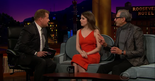 On Wednesday, Tony Award nominee Anna Kendrick joined Tony Award winner James Corden for a chat on The Late Late Show.