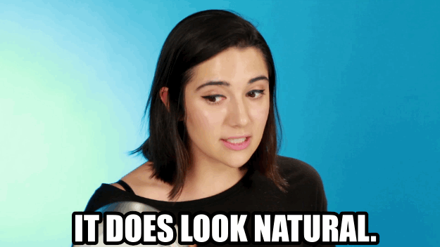 "Realmente tem cara de natural".