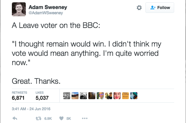 So perhaps this a good time to remind people...
