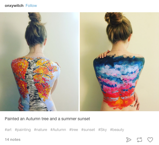 People Are Getting Pranked By This Hilarious Back Art Joke