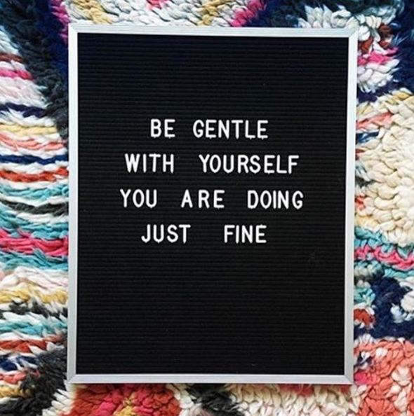 Be kind to yourself and pause for self-care when you need it.