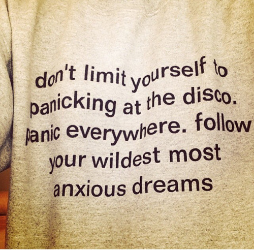 Don't try to hide the fact you're anxious.