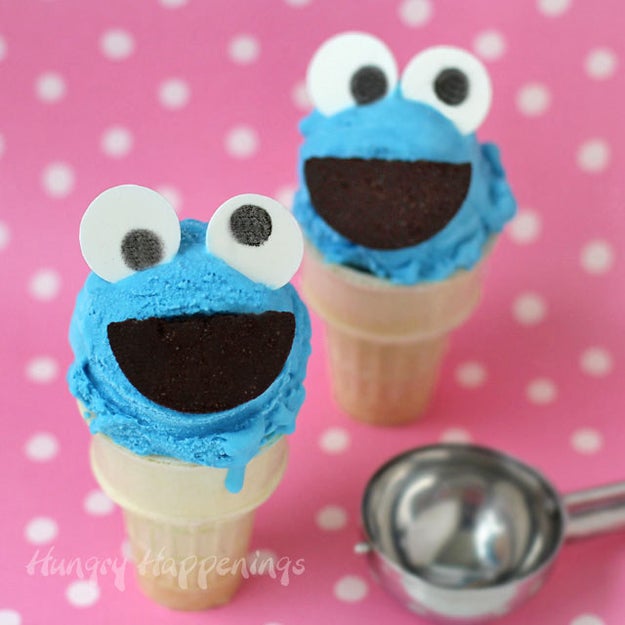 Cookie Monster Ice Cream