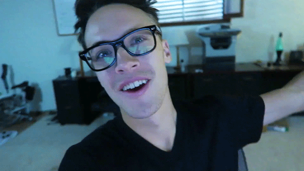 "Sorry, I haven't vlogged in a while. I forgot that I started vlogging."