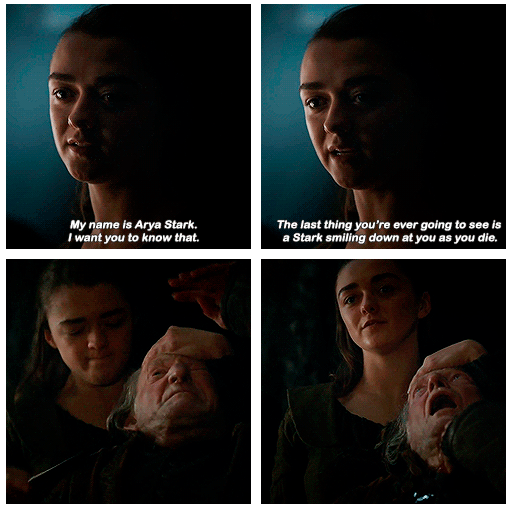 If you're like me, you're still SHAKEN TO THE CORE over last night's episode. It was jam-packed with "OHMYGOD" moments, from Arya ruining pot pie for us all...