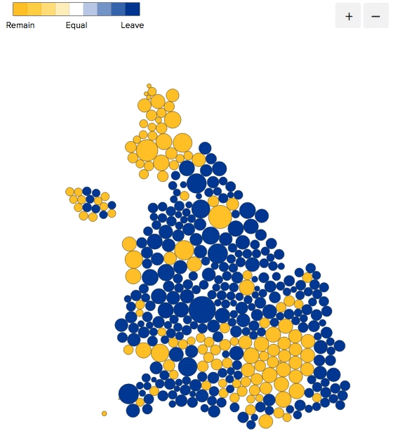 Verdict: sort of true. The raw numbers are definitely on Johnson's side for this claim: Thanks to the high turnout of this referendum, Leave's total of 17.4 million votes is by far the highest of any comparable proposition.In percentage terms, though, the picture is much less clear. The UK has only ever had three nationwide referendums (as well as several that didn't span the whole country). The first, 1975's referendum on EU membership, was won by a landslide – 67.2% Yes to 32.8% No. The second, 2011's referendum on AV, had a similarly huge margin of victory: Only 32.1% of voters supported changing the electoral system, while 67.9% opposed it.In that context, last Thursday's result – 51.9% Leave vs 48.1% Remain – looks very close (a fact Johnson later acknowledges).