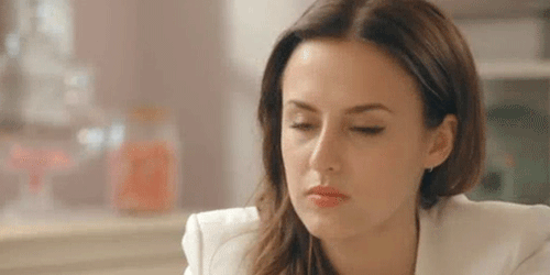 The eye roll is a must, though.
