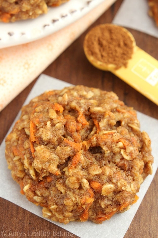 Pack one of these healthy cookies along with your lunch for a sweet but satisfying afternoon pick-me-up that won't lead to a sugar crash.