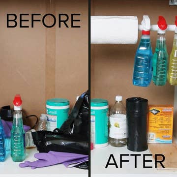 Here Is The Best Way To Organize Under Your Kitchen Sink So