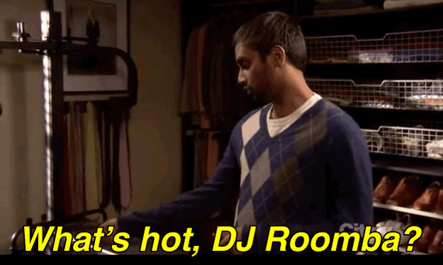 Excuse me while I go buy two Roombas for exclusively this purpose.