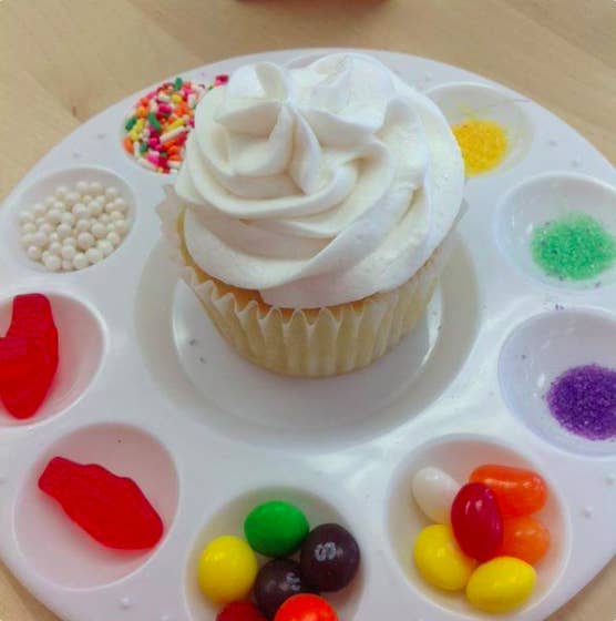 You can pick up the candies and sprinkles at the dollar store too.