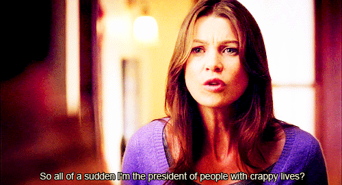 She's not an antihero, like Olivia Pope or those dudes who hogged the conversation for so long. Even when she's not likable,* she's hardly on a path to murder or deceit. But her emotional arc is just as epic — and just as worthy of critical dissection and admiration — as it would be if she were breaking bad on prestige TV. *Which might be all of the time, depending on your tastes.