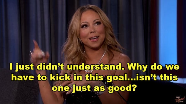 Mariah Carey Doesn't Understand Sports, And Honestly, Same