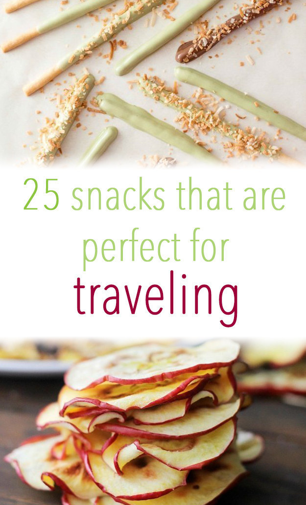 Lots of summer travel coming up? Be prepared with these easy, healthy, make-ahead travel snacks.