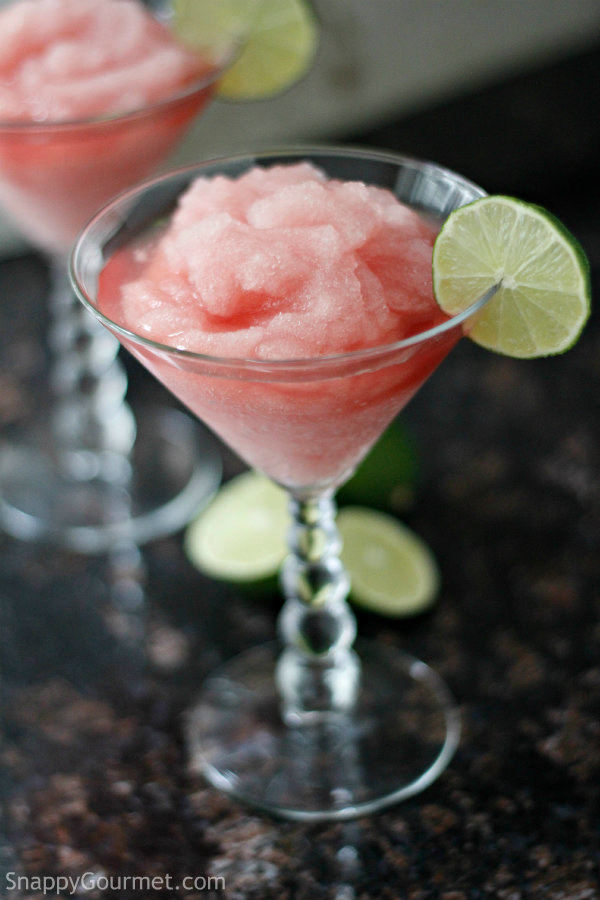 Pomegranate Lime Slushtini