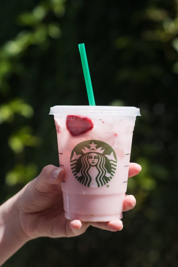 Image result for pink starbucks