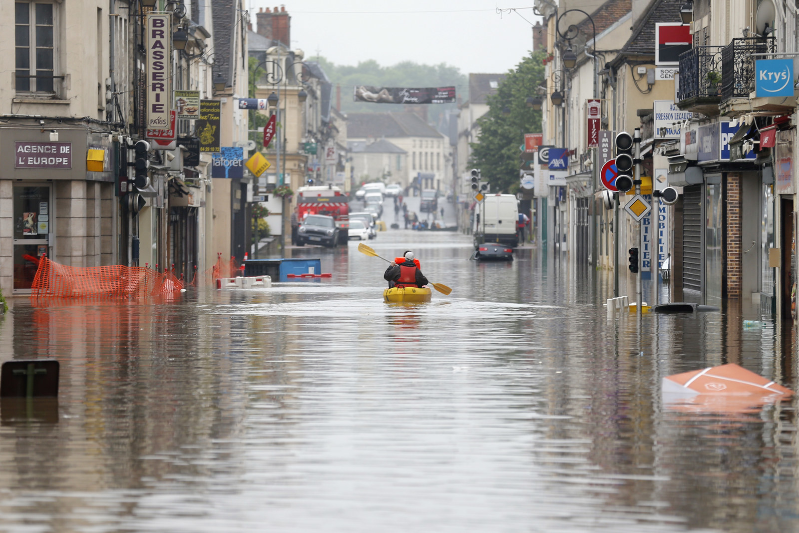 Dramatic Photographs Show Scale Of Flooding Across Europe