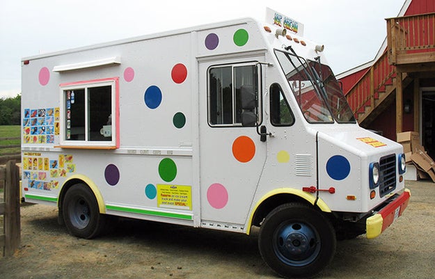 Relive your childhood, and get a treat or two from the ice cream truck. Even if the driver is a little creepy.