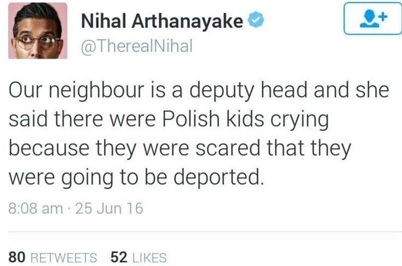 «Notre voisin est principal adjoint et elle disait que certains enfants polonais pleuraient car ils avaient peur d&#x27;être déportés.»
