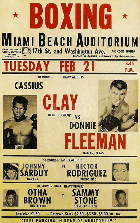 Ali beats Donnie Fleeman in round 6 of 8.