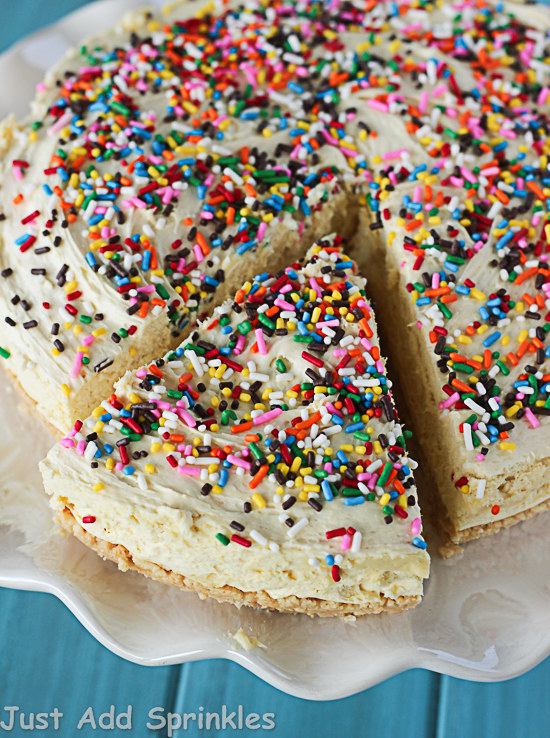 Sprinkles. Get the recipe for funfetti pie here.