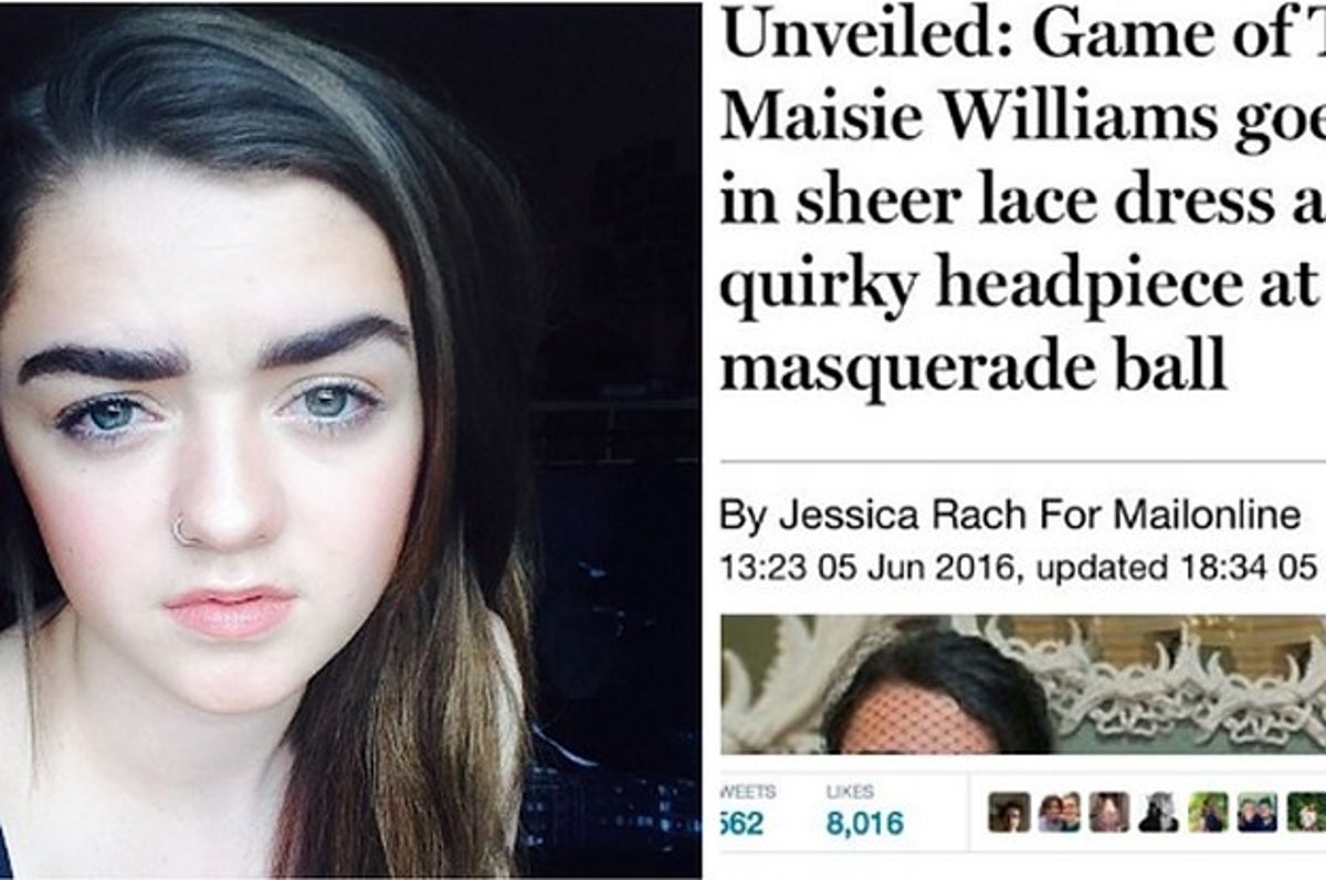 Maisie Williams Rewrote This Sexist Headline And The Result Was Perfect