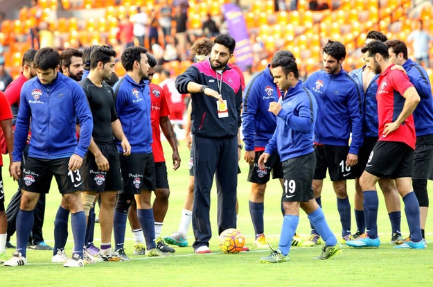 Virat Kohli and Abhishek Bachchan's teams had a great game and proceeds from the match went to drought relief in Maharashtra.