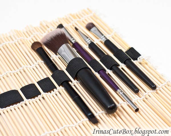 You can find sushi mats for $1.99 each here. Read the full tutorial here.