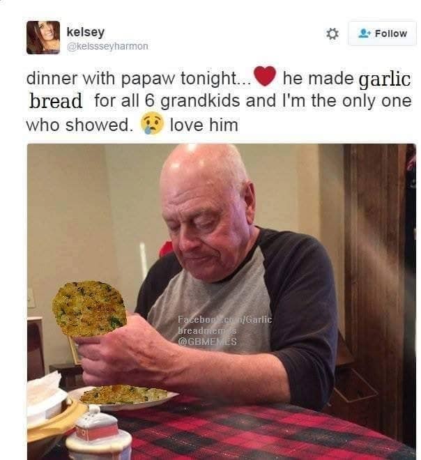 A Bunch Of People Are Pissed About This Post On The Garlic Bread Memes Facebook Page