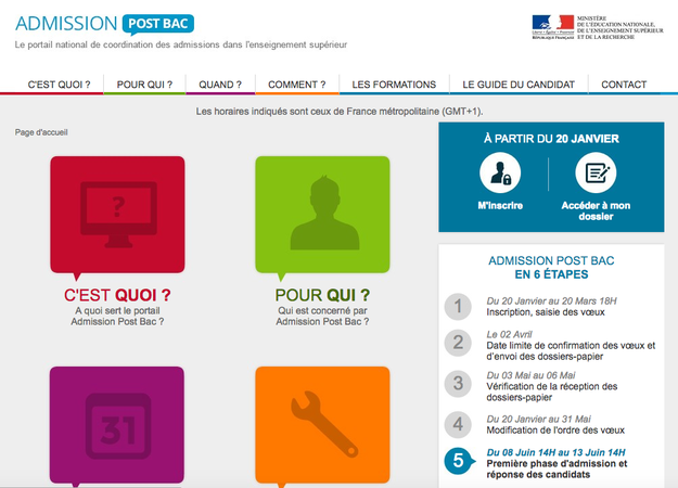 Tous les ans, les élèves de terminale souhaitant continuer leurs études doivent s'inscrire sur le site Admission post-bac (APB) pour émettre leurs vœux. Les résultats sont tombés ce mercredi 8 juin, à 14h.