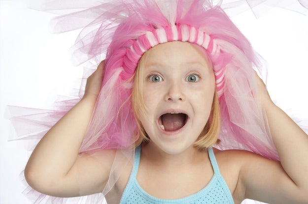 The woman opted to wear a wig instead, and her sister wasn't happy.